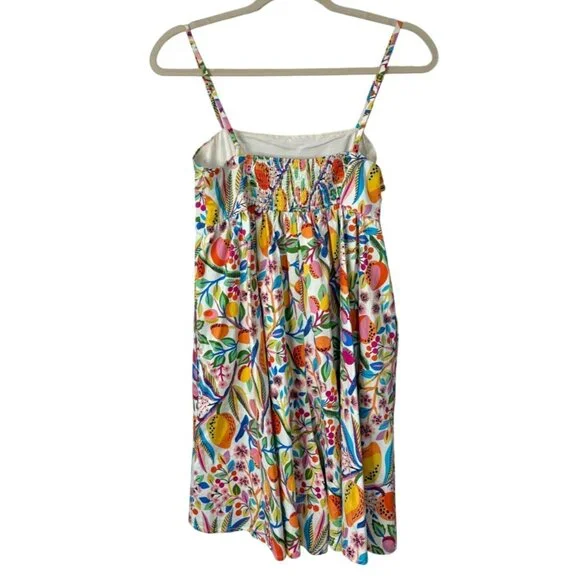 Anthropologie Hutch Bandeau Romper Motif Fruit Print Sleeveless Womens Size XS - Picture 3 of 9